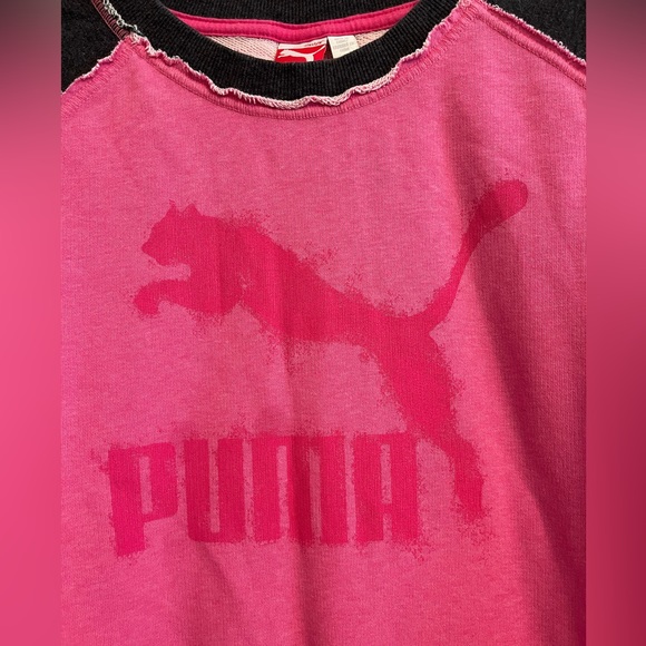 Women’s Puma Pink and Gray Sweatshirt - Picture 3 of 7